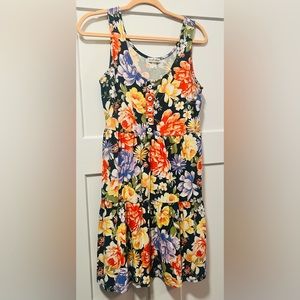 Summer floral dress